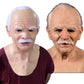 Great for Halloween, Costume Parties, and Theatrical Performances – Ultra-Realistic Silicone Elderly Masks
