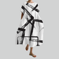 Lady Fashion Short Sleeve Loose Maxi Dress - Retro Flower Print Pocket Party Dress