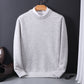 Plush Relaxed Men's Crewneck Sweater - Oversized Knit