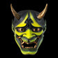 Resin2025 Edition Demon Mask Full Face Horned Cosplay Halloween