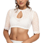 Elegant White Women's Blouse, Comfortable Oktoberfest Dirndl Top, Versatile Design for Festive Occasions-3