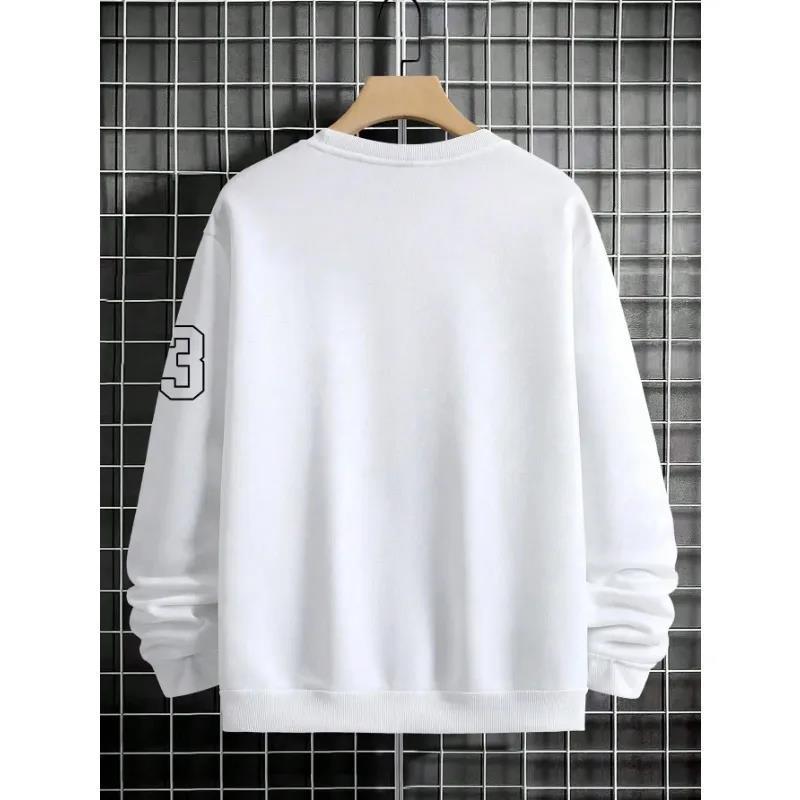 Relaxed Crewneck, Fleece, Casual – Warm Men’s Sweatshirt
