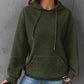 Plush Cozy Women’s Hoodie Sweater - Waffle Knit Layering