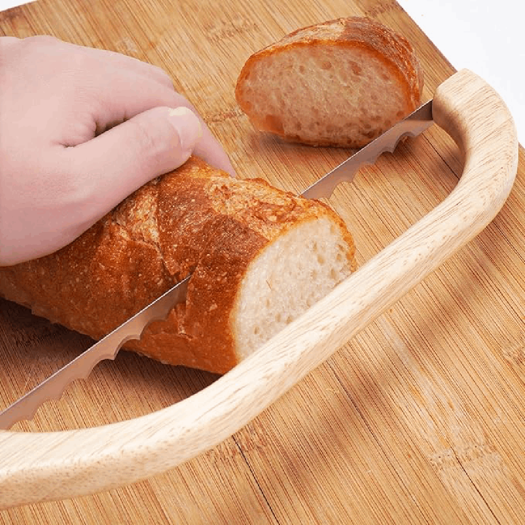 Serrated 10” Blade for Great Slicing of Crusty Loaves & Bagels, Comfort-Grip – Ultimate Artisan Bread Knife