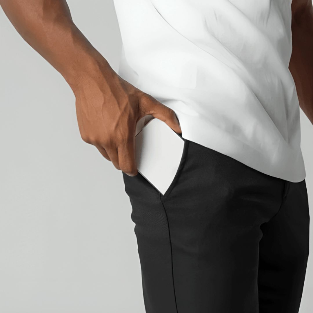 Men's Stretch Pants, Ultra-Stretch Fabric, Comfortable Fit for Work and Casual Wear, Available in Slim, Regular, and Relaxed Styles-6