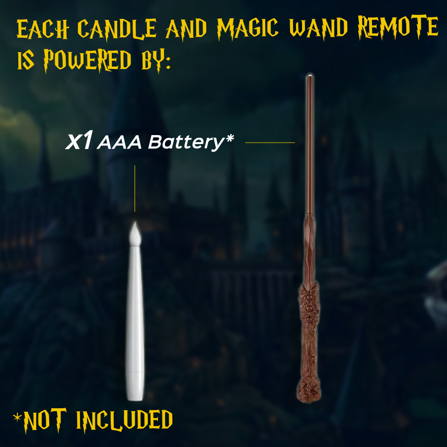 Movie-Inspired Flameless Lights for Magical Household Decor – Incendio Enchanted Floating Candles