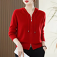 Light Women's Zip Hoodie - Relaxed Knit For Spring