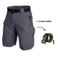 Variant image for Men's Black Cargo Shorts with 7 Pockets, Lightweight Water-Repellent Fabric for Outdoor Adventures-33