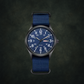 Sturdy Men’s Military-Style Watch – Water-Resistant, Scratch-Resistant, 42mm Dial – Green Black