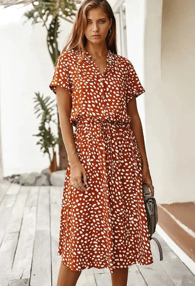 Variant image for Stylish Women's Summer Dress with Airy Design, Lightweight Fabric, Relaxed Fit for Casual Outings and Holidays-25