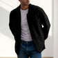men's Warm jacket - blazer-style, long-sleeve, polyester, for everyday casual wear