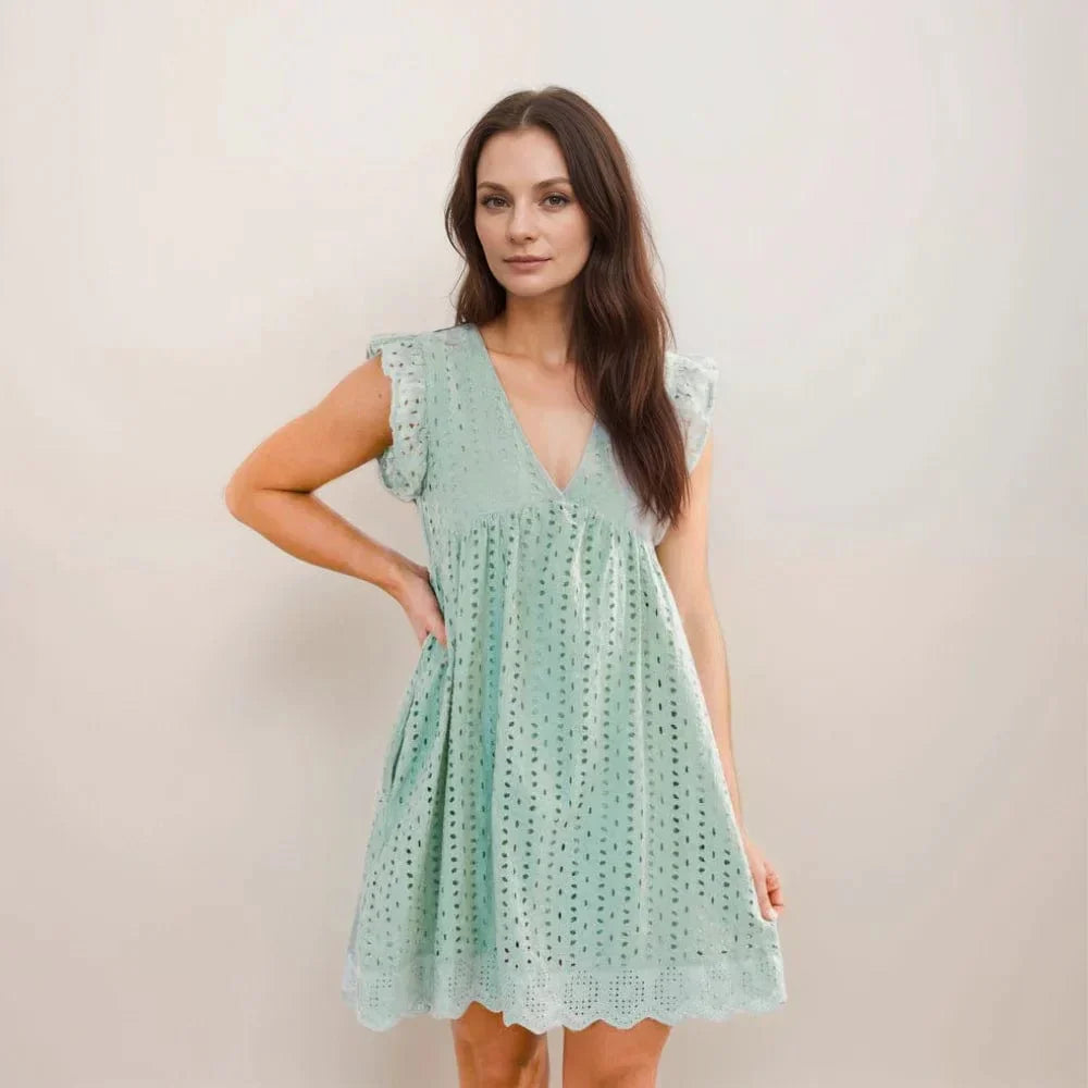 Summer Dresses for Women with Integrated Shorts and Pockets, Lightweight and Breathable Fabric for Ultimate Comfort-2