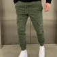 Variant image for Comfortable Loose Fit Black Cargo Pants for Women with Practical Pockets and Elastic Waistband-31
