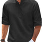 Relaxed Cotton Shirt for Casual Outings and Elegant Layering, Soft Breathable Fabric, Available in Various Sizes and Colors-6