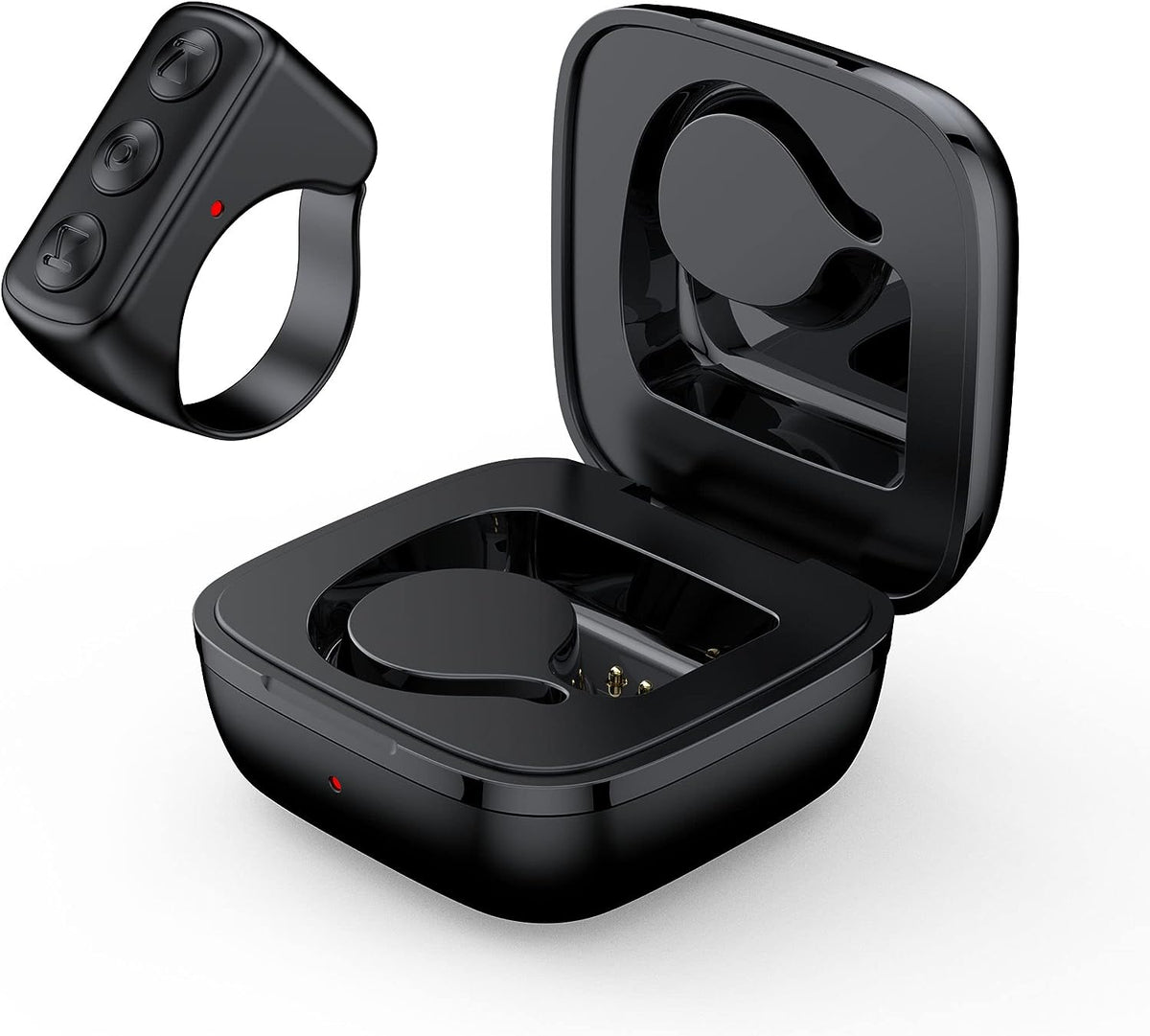 Wearable Bluetooth Clicker for Scrolling and Play/Pause, 14-Hour Battery Life, Fall 2025 – TikTok Ring Remote Control