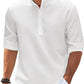 Variant image for Relaxed Cotton Shirt for Casual Outings and Elegant Layering, Soft Breathable Fabric, Available in Various Sizes and Colors-7