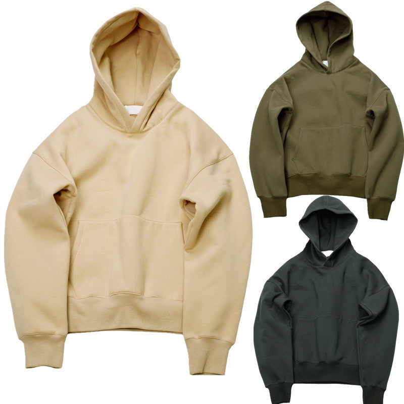 Relaxed Oversized Unisex Hoodie - Boxy Cut, Cotton Layering