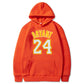Plush Men's Basketball Hoodie - Pullover Polyester Game Day
