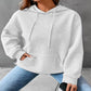 Plush Cozy Women’s Hoodie Sweater - Waffle Knit Layering