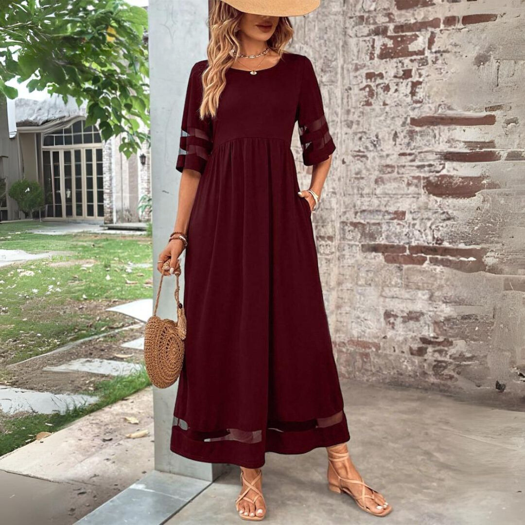 Variant image for Elegant Womens Dress, Flattering Tummy Control Formal Dress for Wedding Guests, Plus Size Available, Versatile for Any Occasion-7