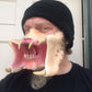 Latex2025 Edition Horror Mask Cannibal Mouth Cosplay Halloween