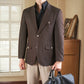 Sturdy Multi-Use Men's Blazer - Regular Fit, Polyester, Regular Office and Casual Wear