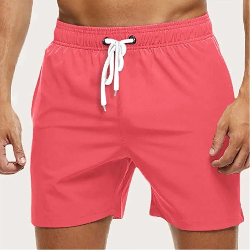 Variant image for Fast-Drying Men's Swim Trunks with Elastic Waist, Comfortable and Versatile Bathing Suit for Swimming and Beach Activities-25
