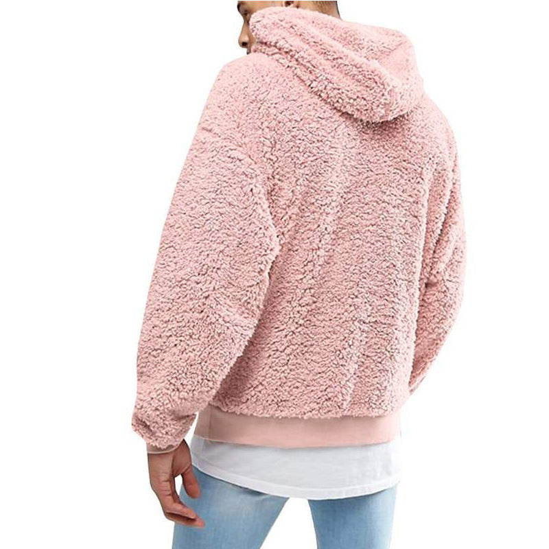 Oversized Fleece, Winter – Warm Cozy Men’s Sleeveless Hoodie