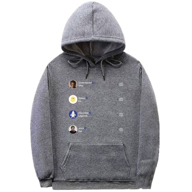 Men's Oversized Hooded Sweater - Relaxed Fit, Fleece Casual
