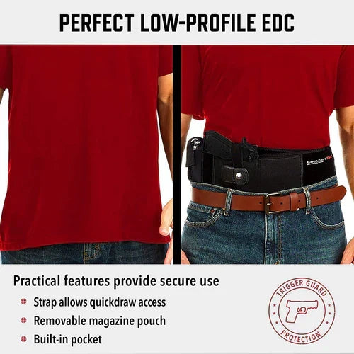 Belly Band Holster Breathable Neoprene Concealed Carry Low-Profile Waistband Fall 2025 Regular Carry Fast Access