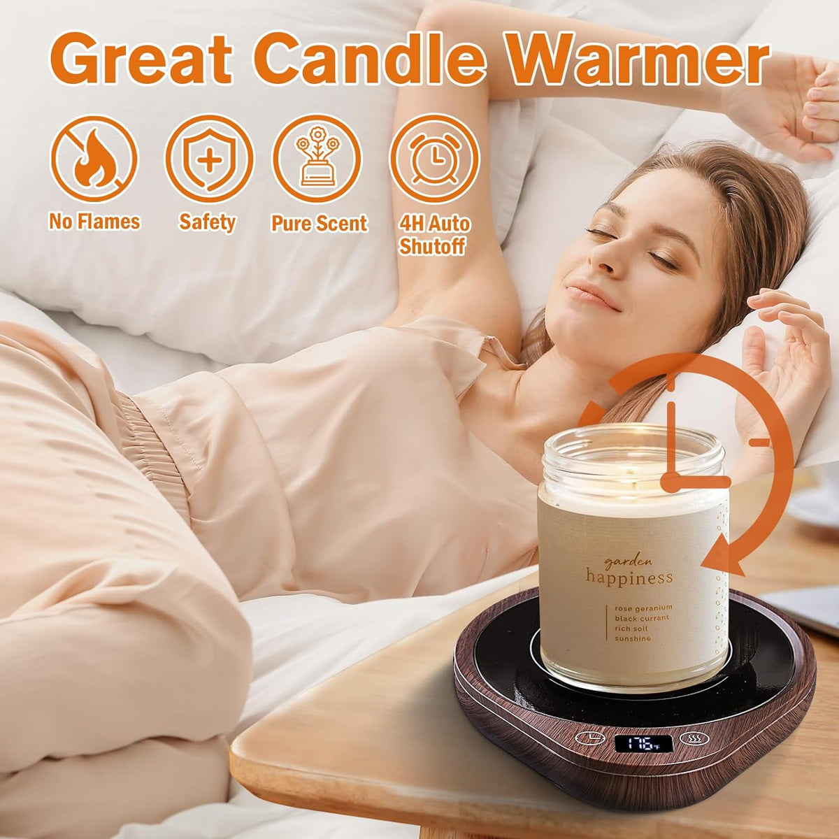 Coffee2025 Edition Mug Warmer Kit With 5.5 Inch Heating Plate, Touch Controls, 3 Temperature Levels, 4 Hour Auto Off, Back to School Gift