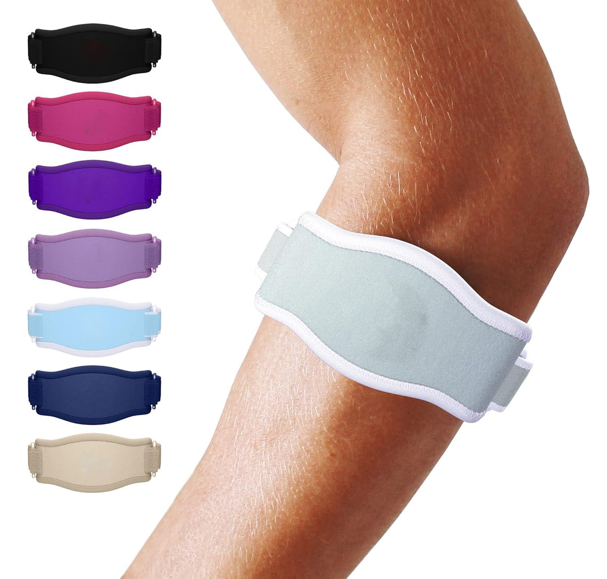 Tennis Elbow Brace Flexible Elbow Support Breathable Sweat Wicking Compression for Tendonitis Fall 2025 Wellness