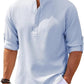 Variant image for Relaxed Cotton Shirt for Casual Outings and Elegant Layering, Soft Breathable Fabric, Available in Various Sizes and Colors-31