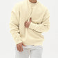Mens Oversized Pullover Sweater - Crew Neck, Cotton, Casual
