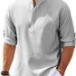 Variant image for Relaxed Cotton Shirt for Casual Outings and Elegant Layering, Soft Breathable Fabric, Available in Various Sizes and Colors-37