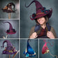 Hat Witch Felt Merino Handmade Halloween 2025 Costume