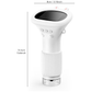 Hand-Held 1000X Mini Microscope for Kids - Outdoor STEM Science Toy, 2.0 Inch Pocket Lab Device