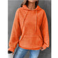 Plush Cozy Women’s Hoodie Sweater - Waffle Knit Layering