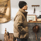 Mens Insulating Puffer Jacket - Corduroy Yoke, Duck Down