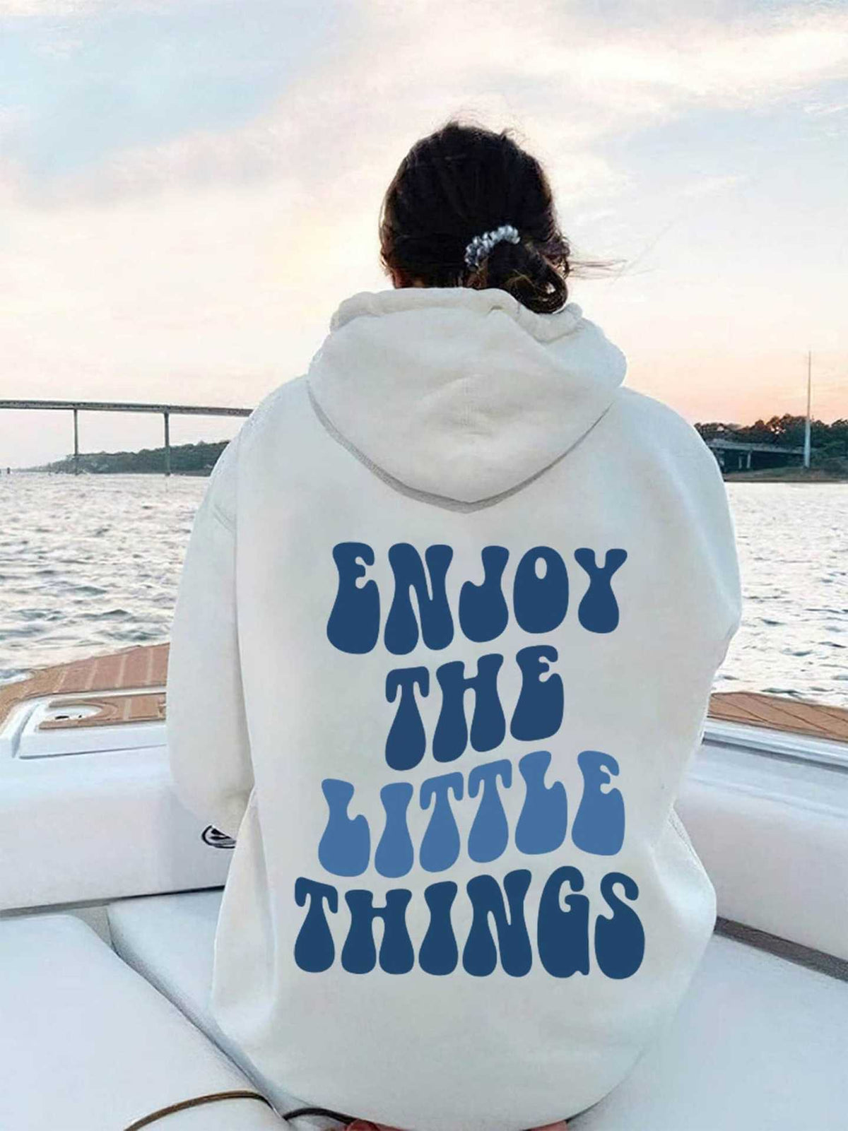 Plush Women Oversized Hoodie - Drop Shoulder, Polyester