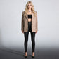 Asymmetric, Polished, Polyester, Office Wear Essential – Oversized Women’s Blazer