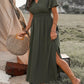 Elegant Lightweight Summer Dress for Women with Flattering Silhouette, Versatile Design for Casual or Formal Events-1