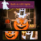 Inflatable Halloween Decoration Pumpkin With Ghosts LED