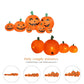 Outdoor Yard Display, Simple Setup – 7ft Halloween Inflatable Pumpkin Decoration with LED Lights