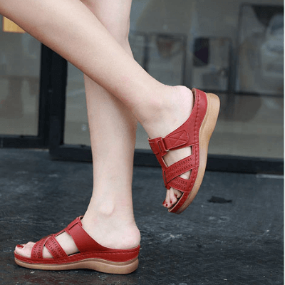 Variant image for Comfortable Women's Platform Sandals with Slip-On Design and Shock-Absorbing Sole for All-Day Support-1
