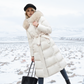 Women’s Insulating Puffer Coat - Quilted, Fur Trimmed