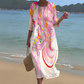 Variant image for Elegant Floral Print Summer Dress for Women - Comfortable Fit Wedding Guest or Cocktail Dress-43