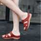 Comfortable Women's Platform Sandals with Slip-On Design and Shock-Absorbing Sole for All-Day Support-1