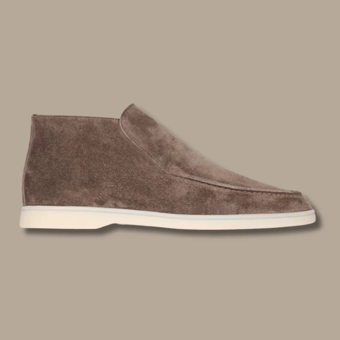 Variant image for Men's Suede Loafers in Black, Comfortable Fit, Timeless Design for All Seasons, Versatile Casual and Formal Style-46