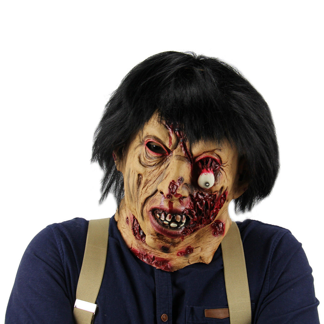 Zombie Halloween Mask Realistic Latex Cosplay Haunted